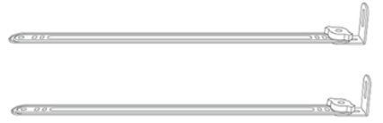 CS-BAR-MOUNTモニター取付け又は壁掛け用の金具